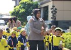 Satlantas-Polresta-Sidoarjo-Kenalkan-Profesi-Polri-Sejak-Dini
