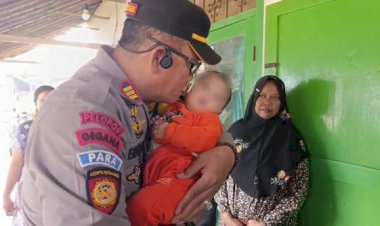 Polisi-Gerak-Cepat-Selamatkan-Bayi-yang-Ditemukan-Warga-di-Diwek-Jombang