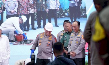 Groundbreaking-Serentak-Rumah-Subsidi-Polri,-Kapolri:-Target-100.000-Rumah-di-2025
