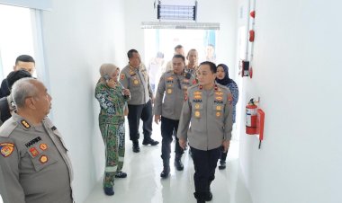 Wakapolda-Jatim-Tinjau-Kesiapan-SPPG-dan-Lokasi-Rencana-Pembangunan-Gudang-Ketahanan-Pangan-di-Mojokerto