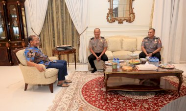 Dalam-Rangka-HUT-Bhayangkara-ke-79,-Tim-Mabes-Polri-Lakukan-Anjangsana-ke-Mantan-Kapolri-Jenderal-(Purn)-Drs.-Badrodin-Haiti
