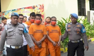 Polres-Pasuruan-Berhasil-Ungkap-4-Kasus-Menonjol-dan-Amankan-5-Tersangka