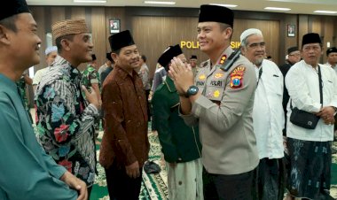 Polres-Gresik-Bersama-Forkopimda-Gelar-Doa-Bersama-Sambut-HUT-ke-80-RI