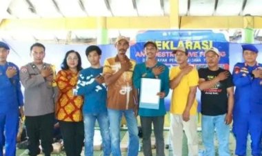 Ditpolairud-Polda-Jatim-Kampanyekan-Laut-Sehat-Nelayan-Kuat