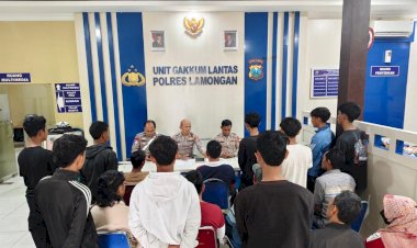 Operasi-Zebra-Semeru-Polres-Lamongan-Amankan-9-Remaja-dan-3-Motor-Balap-Liar