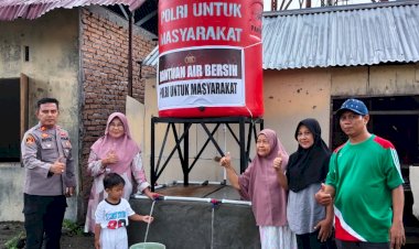 Polri-Bangun-Puluhan-Sumur-Bor-Warga-Padang-Pariaman-Mulai-Nikmati-Air-Bersih-Pascabencana