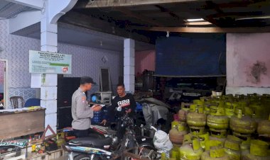 Polres-Lumajang-Intensifkan-Pengecekan-LPG-3-Kg,-Pastikan-Distribusi-Tepat-Sasaran