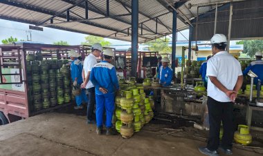 Polres-Jombang-Cek-Ketersediaan-LPG-3-Kg-di-SPBE-Pastikan-Distribusi-Lancar