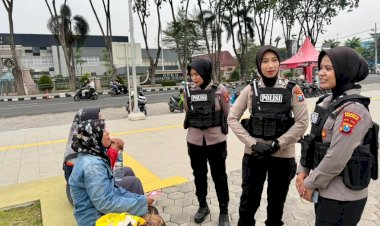 Polwan-Jenggala-Presisi-Polresta-Sidoarjo-Patroli-Roda-Dua-Jaga-Kamtibmas-Kota