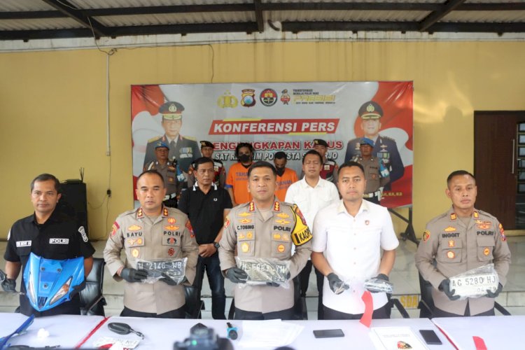 Polisi Ringkus Gembong Curanmor di Sidoarjo
