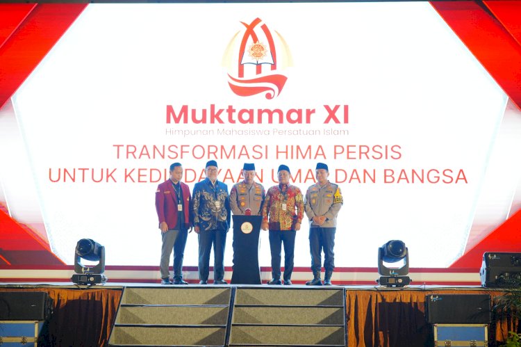 Hadiri Muktamar HIMA Persis, Kapolri: Persiapkan Diri Manfaatkan Bonus Demografi