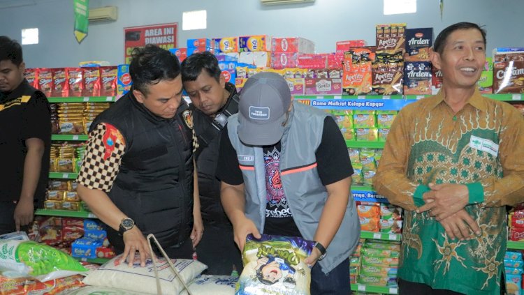 Lindungi Konsumen, Polres Ponorogo Bersama Instansi Terkait Lakukan Pengecekan Kualitas Beras