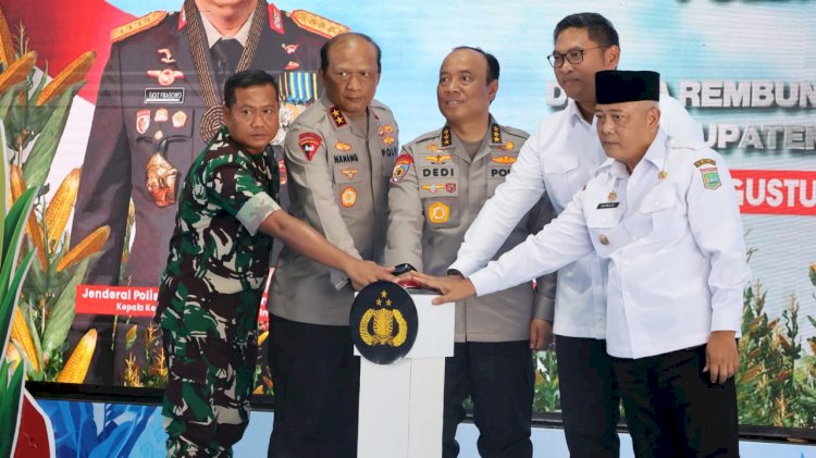POLRI RESMIKAN 8 SPPG OPERASIONAL DAN GROUNDBREAKING 205 UNIT SERENTAK SELURUH INDONESIA UNTUK AKSELERASI PROGRAM MAKANAN BERGIZI GRATIS