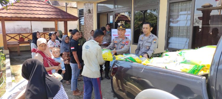 Dukung Stabilitas Harga Beras, Polres Probolinggo Gelar Pasar Murah di 21 Kecamatan