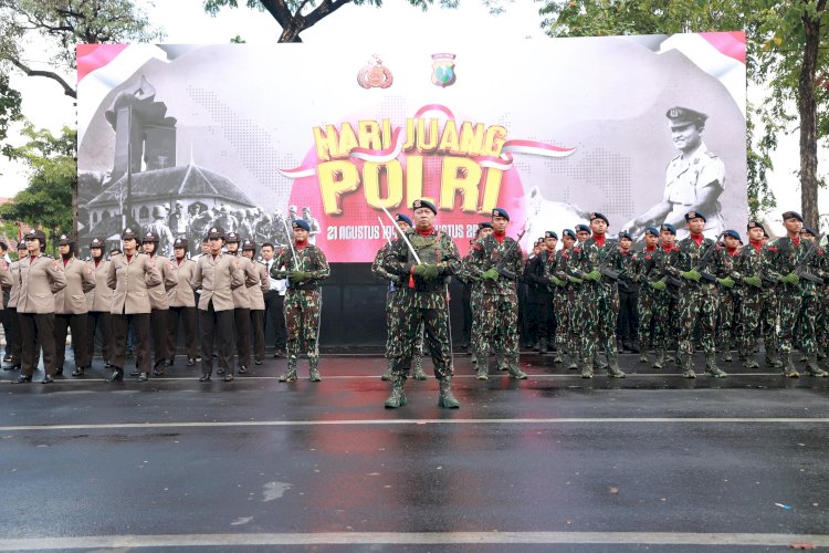 Hari Juang Polri Akan Digelar di Surabaya Kapolri Pimpin Upacara Diikuti Selurah Jajaran Polda se Indonesia