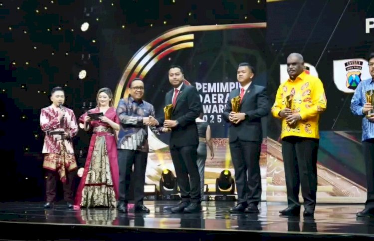 Polresta Sidoarjo Raih 2 (dua) Penghargaan Nasional dalam Pemimpin Daerah Awards 2025