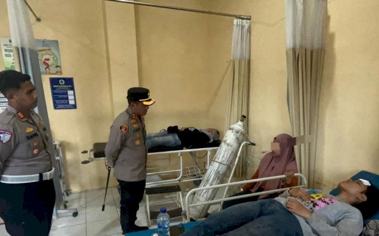 Kapolres Probolinggo Pastikan Penanganan Maksimal Laka Bus di Jalur Bromo