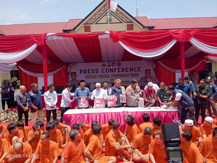 Polres Pasuruan Berhasil Bongkar Jaringan Kampung Narkoba dan TPPU Senilai Rp 3 Miliar