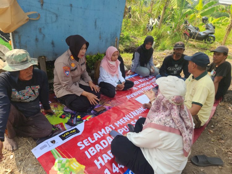 Kanit Binmas Polsek Gedangan Optimalkan Tanaman Jagung di Desa Punggul