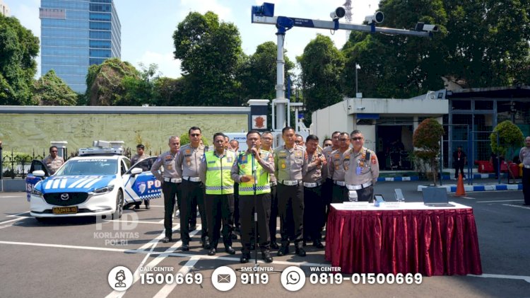 Transformasi Digital Korlantas, Kakorlantas :ETLE Catat Peningkatan Signifikan Penegakan Hukum di Jalan Raya