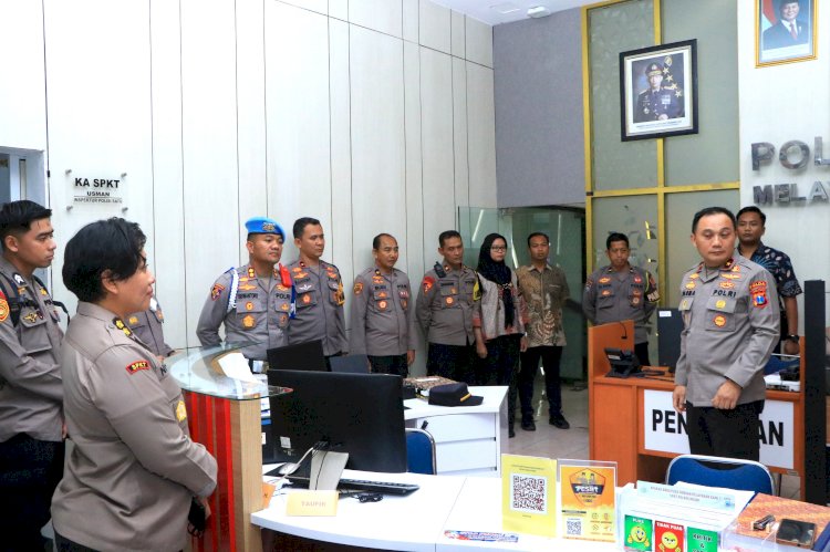 Wakapolda Jatim Kunjungi Polres Ngawi Tinjau Kesiapan Pelayanan Masyarakat di SPKT