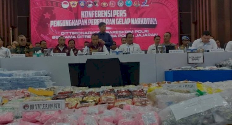Polri Ungkap 197 Ton Narkotika, Kompolnas: Sikap Akuntabilitas Pemberantasan Narkoba