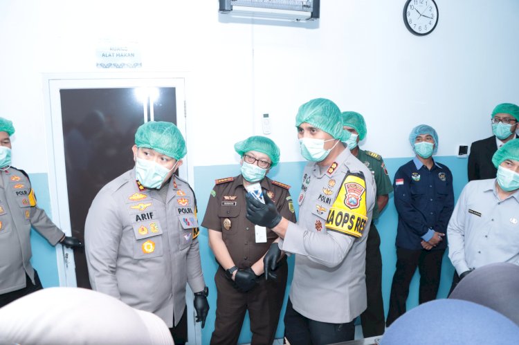 Kapolres Blitar Kota Launching SPPG di Kelurahan Kauman