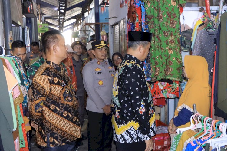 Polres Madiun Bersama Forkopimda Cek Stabilitas Harga Bapokting Jelang Nataru