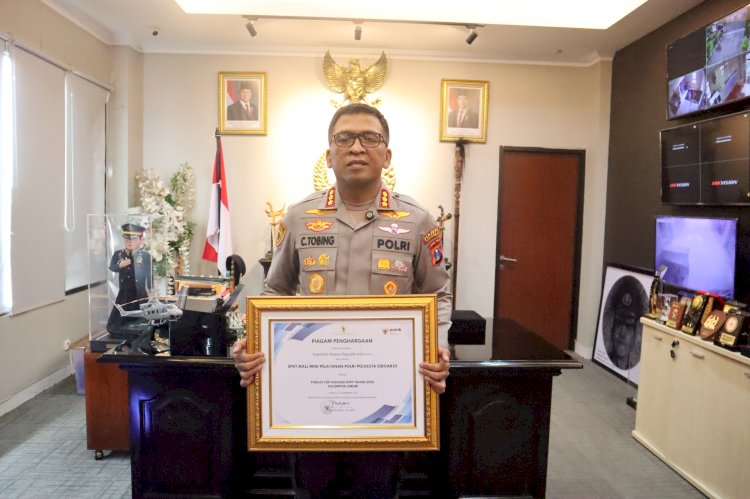 SPKT MMPP Polresta Sidoarjo Raih Penghargaan Menteri PANRB
