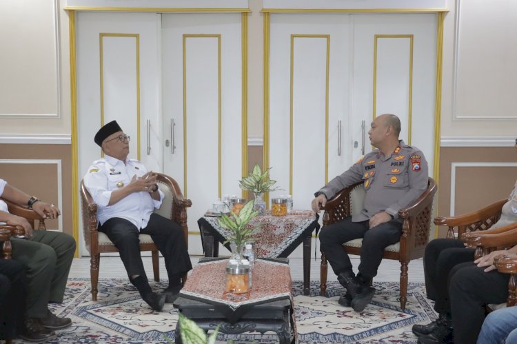 Kapolres Blitar Perkuat Sinergi dan Kolaborasi Bersama Jajaran Forkopimda
