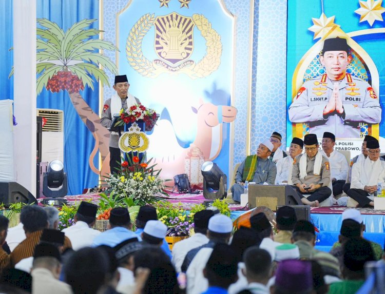 Kapolri Ajak Masyarakat Dukung Presiden Prabowo Jaga Perdamaian Dunia