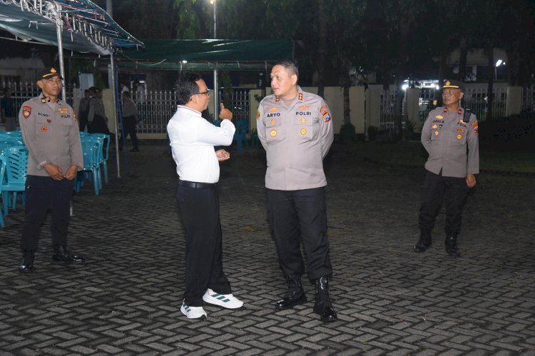 Kapolres Bondowoso Cek Sejumlah Gereja Jelang Perayaan Paskah