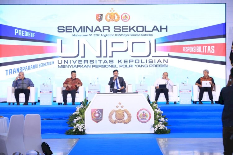STIK Lemdiklat Polri Gelar Seminar UNIPOL, Dorong Transformasi Pendidikan Kepolisian di Era Digital